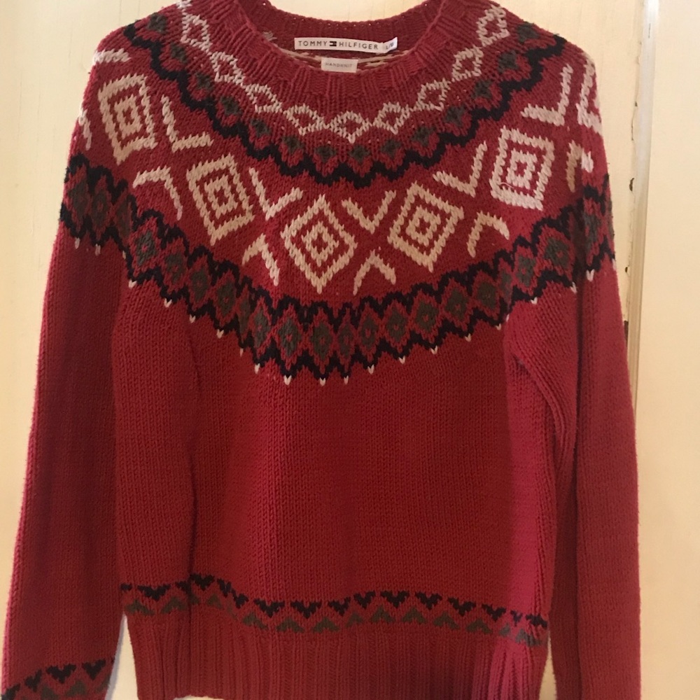Tommy Hilfiger knit Christmas sweater